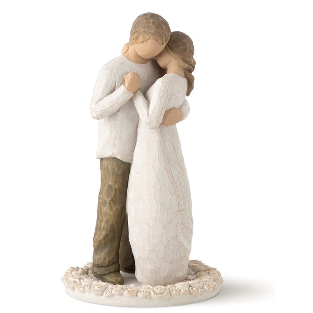 Willow Tree Promise, Sculpted Hand-Painted Cake Topper
